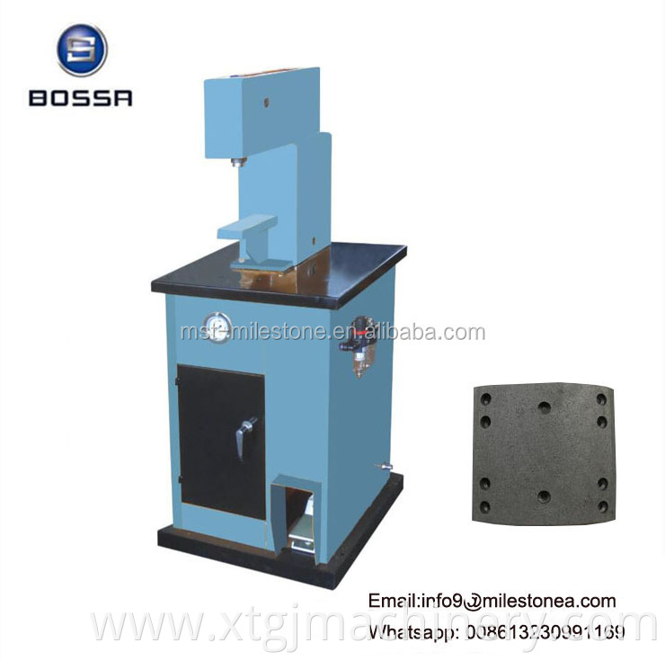 riveter machine pneumatic brake shoe riveting machine for solid rivet